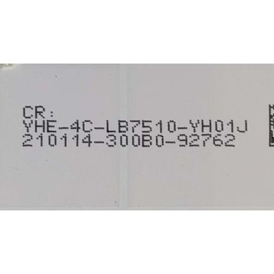 KIT DE LED'S PARA TV TCL ( 16PZ ) / NUMERO DE PARTE 4C-LB7510-YH / TCL-75S535-3030FC-A-LX20200512  / TCL-75S535-3030FC-B-LX20200512 / PANEL LVU750NDJL / MODELO 75S535 - Imagen 4
