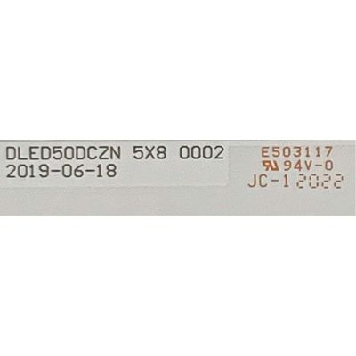KIT DE LED'S PARA TV SCEPTRE ( 5 PZ ) / NUMERO DE PARTE DLED50DCZN / DLED50DCZN 5X8 0002 / DCCG20200516065 / DCCK202005-035 / PANEL DXCV500U2-T01-V01 / DXCV500U1-L01 / MODELO W50 / W50 U515CV-UMR - Imagen 3