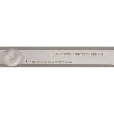 KIT DE LED'S PARA TV INSIGNIA ( 5 PZ ) / NUMERO DE PARTE 210BZ11D0B334BR02X / GJBBY585X11BB11 / LB-GM3030-GJBBY585X11BB11-S / YSL-LE479275 / 58BB11 / PANEL TPT580WR-U2T01D / MODELO NS-58F301NA22 / NS-58F301NA22 REV A - Imagen 4