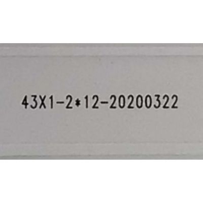 KIT DE LEDS PARA TV HISENSE ORIGINAL 2 PIEZAS / NUMERO DE PARTE JL.D425C1330-003AS / JL.D425C1330-003AS-M_V03 / 1258685 / 43X1-2*12-20200322 / 20200322 / E469119 / PANEL JHD425X1F52-T0L1K1 / MODELOS 43H4000GM / 43H4030F3 - Imagen 3