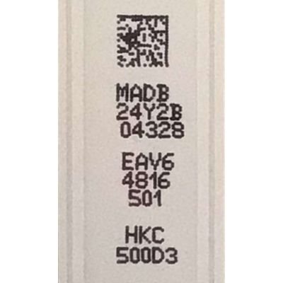 KIT DE LED'S PARA TV LG ( 4 PZ ) / NUMERO DE PARTE EAV64816501 / SSC_Y19_Trident_50UM73 / E469119 / 180705 / MODELO 50UN7300PUF / 50UN7300PUF.BUSSLJM / 50UN7300AUD / 50UN7000PUC / 50UN7000PUC.BUSSLJM / 50UN7000PUC.AUSSLJM - Imagen 3