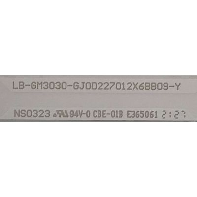 KIT DE LED'S PARA TV INSIGNIA (12 PIEZAS) / NUMERO DE PARTE GJ0D227012X6BB09 / 210BZ06D0B334BT00X / LB-GM3030-GJ0D227012X6BB09-Y / 70BB09 / PANEL'S TPV700B5-U2T01.D REV:S02S / TPT700WR-U2T01.D REV:S04F / MODELOS NS-70DF710NA21 / NS-70F301NA23 - Imagen 4