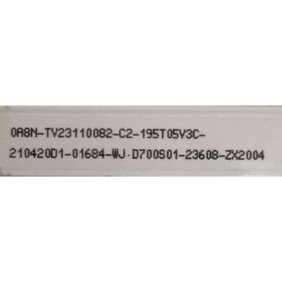 KIT DE LED'S PARA TV RCA ( 12 PZ ) / NUMERO DE PARTE SJ.WJ.D7000701-3030AS-M / 1.14.MD700008 / 210111 / E517260 / PANEL 72000725YTGT / MODELO RWOSU7049 / RWOSU7049 A2106 / RWOSU7047 / RWOSU7047 A2106 - Imagen 4