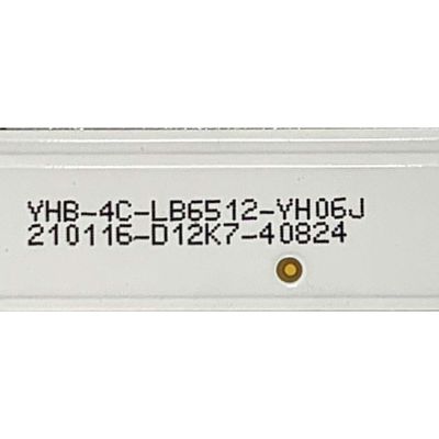 KIT DE LED'S PARA TV TCL ( 4 PZ ) / NUMERO DE PARTE 4C-LB6512-YH06J / 20200803 / E496757 / MODELO 65S433 - Imagen 4