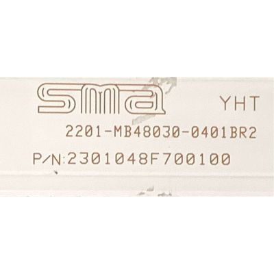 KIT DE LED'S PARA TV HITACHI ( 8 PZ ) / NUMERO DE PARTE 2301048F700090 / 2301048F700100 / 2201-MB48030-0401BR2 / 2201-MB48030-0401BL2 / MODELO 48K3 - Imagen 3