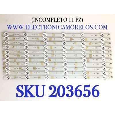 KIT DE LED'S PARA TV SONY ( 11 PZ ) - INCOMPLETO- / NUMERO DE PARTE SVG460AB1 / SVG460AB1_REV3_121121 / 003S1B / G3125 / MODELO KDL-46R453A / KDL-46R473A / KDL-46R470A