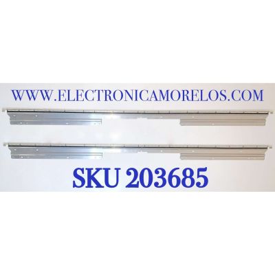 BARRAS DE LED PARA TV SHARP ( 2 PZ ) / NUMERO DE PARTE SLED-2011SSP40-36-GD-REV0 / GA0321 / PANEL LK400D3GW80Z / MODELO LC-40LE830U