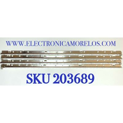 KIT DE LED'S PARA TV SONY ( 4 PZ ) / NUMERO DE PARTE RUNTK4334TP / GK0037 / 090907 / AE3260B / PANEL LK315D3LA4S  / MODELO KDL-32EX707