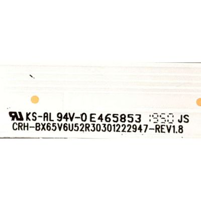 KIT DE LEDS PARA TV HISENSE ORIGINAL 24 PIEZAS / NUMERO DE PARTE SVH650AD8 / SVH650AD8-L / SVH650AD8-R / HD650V6U52 / 2019040701 / 21735200 / CRH-BX65V6U52L30301222947 / CRH-BX65V6U52R30301222947 / PANEL HD650V6U62\S0\FJ\GM\ROH / MODELO 65H9F - Imagen 2