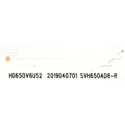 KIT DE LEDS PARA TV HISENSE ORIGINAL 24 PIEZAS / NUMERO DE PARTE SVH650AD8 / SVH650AD8-L / SVH650AD8-R / HD650V6U52 / 2019040701 / 21735200 / CRH-BX65V6U52L30301222947 / CRH-BX65V6U52R30301222947 / PANEL HD650V6U62\S0\FJ\GM\ROH / MODELO 65H9F - Imagen 6