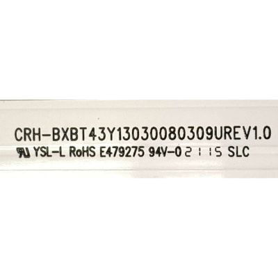 KIT DE LED'S PARA TV HISENSE ((3 PIEZAS)) / NUMERO DE PARTE CRH-BXBT43Y13030080309UREV1.0 / HD425Y1U71-T0L2+2020092801+SVH430AG9 / 26241700 / 1252536 / PANEL HD425Y1U71-T0L2 / DISPLAY HV430QUB-F70 / MODELOS 43A6H / 43A6G / 43A68G / 43A6GX3 / 43C350KU - Imagen 3