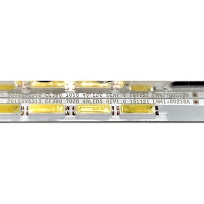 TIRA LED PARA TV SAMSUNG ( 1 PZ ) / NUMERO DE PARTE  LM41-00218A / 2015SVS315 / 151121  / PANEL CY-PK315BNLV4F / CY-PK315BNLV1F / MODELO LC32F391FWNXZA - Imagen 3