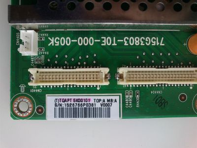 TARJETA PC / VIZIO TQAPT5K001 / 715G3803-T0E-000-005K / 715G3803-T02-000-005K / TQAPT5K00101 / PANEL LC420WUF (SC)(A1) / MODELOS E421VA / E421VA LTKPIBAL - Imagen 2