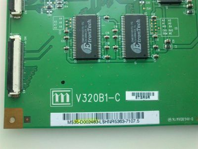 T-CON / 35-D002483 / V320B1-C MODELO FPE3205 / LC-32M5S / IS-LCDTV32 / RZ-32LZ55.AHUKLF / OTP-3211W / FLM-3201 / RX-326 / CE32LC4-B / KDL-32L5000 / 32LB040S5U / GV42LHDTV - Imagen 2