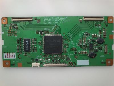 T-CON / LG 6871L-0849A / 849A / 6870C-0060F / PANEL LC320W01(SL)(20)/ MODELO TC-32LX70 / TC-32LE60 / TC-32LX60 / TX-32LMD70 / TC-32LX600