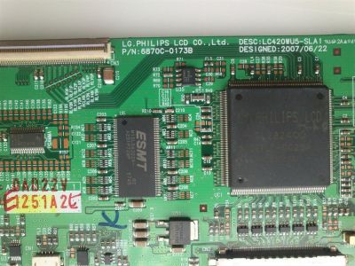 T-CON / SYLVANIA  6871L-1251A / 6870C-0173B / 1251A / PANEL LC420WU5(SL)(A2) / MODELO VW42LHDTV10A / LC420SS8 / 242FHD-T11 / VW42LFHDTV10A - Imagen 2