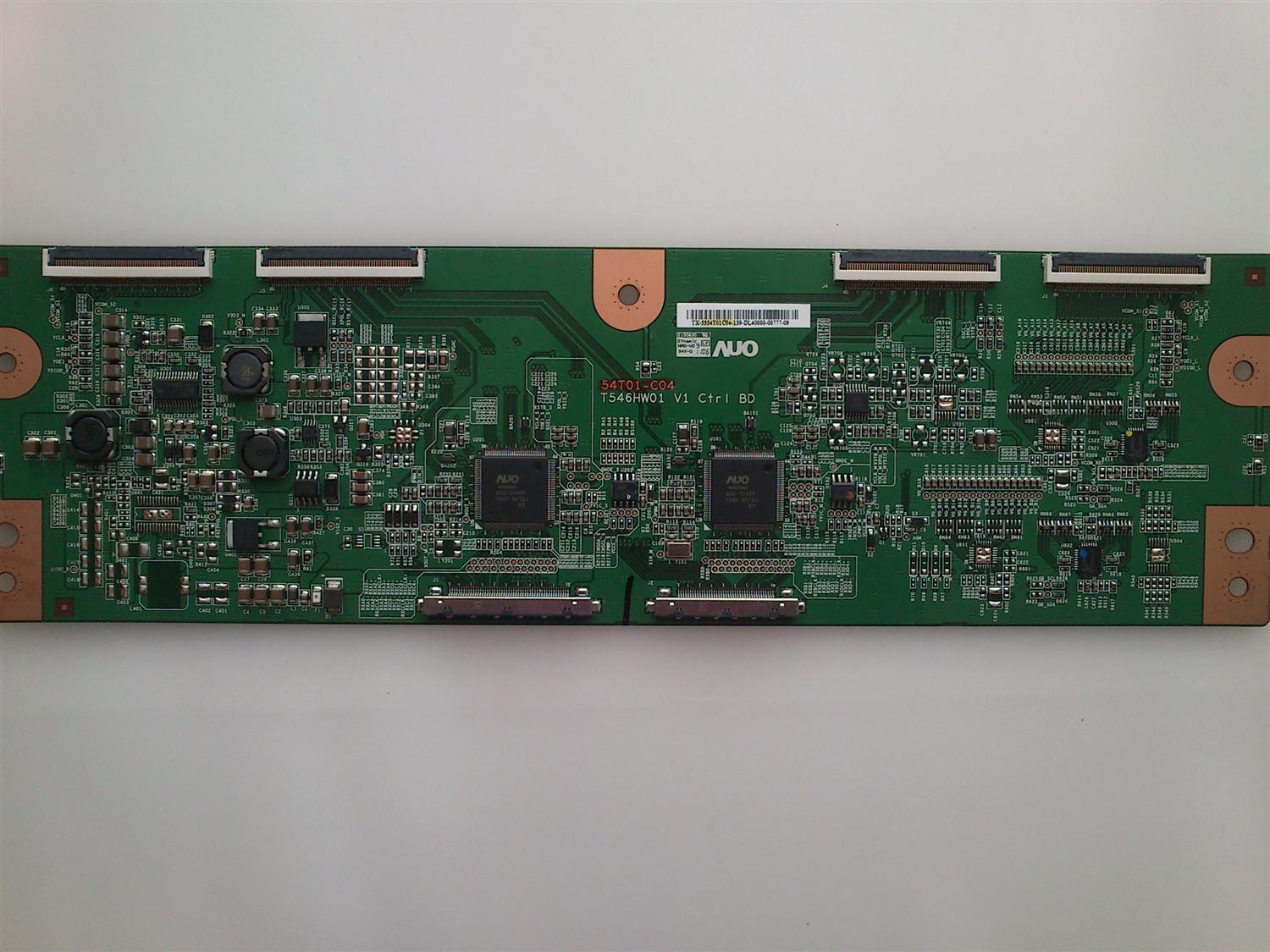 T-CON 54T01-C04 AUO 55.54T01.C04 / 5554T01C04 / T546HW01 V1 / MODELOS LG 55LD20-UA / 55LD520C-UA AUSYLJR / 55LD520-UA / DP55441 P55441-00 / 55G300U / 55G310U